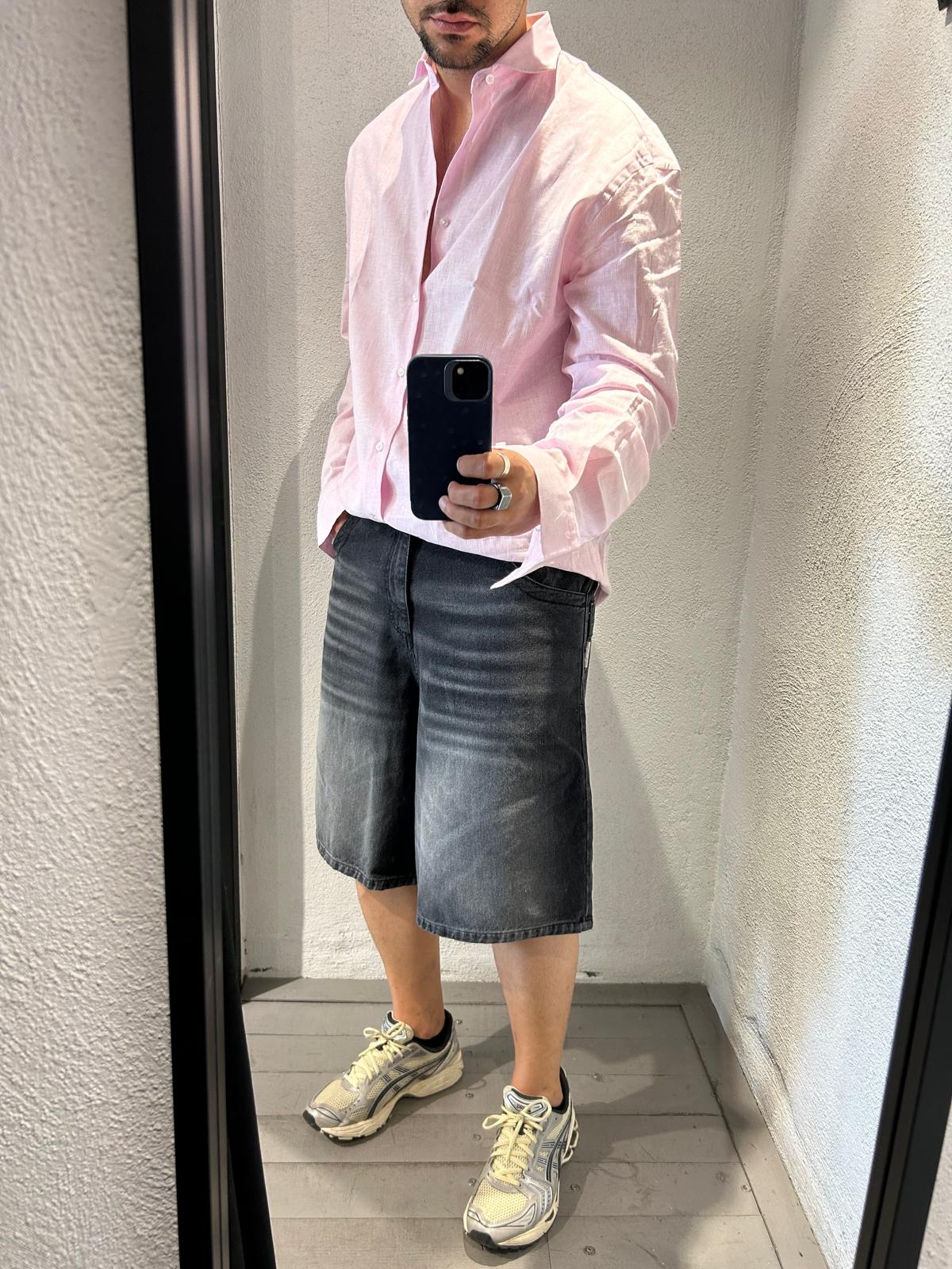 SHORT TRAVIS IN DENIM - 1405