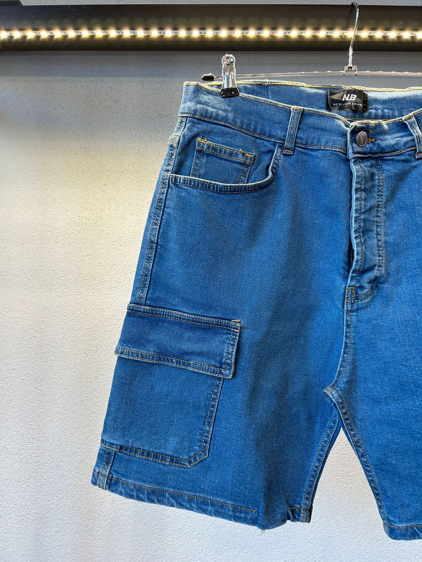 BERMUDA CARGO IN JEANS - 1183
