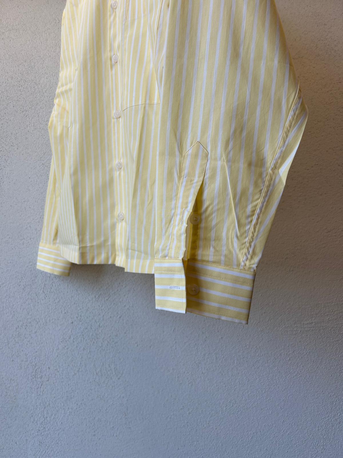 CAMICIA CROPPED OVERSIZE RIGA LARGA - 1318