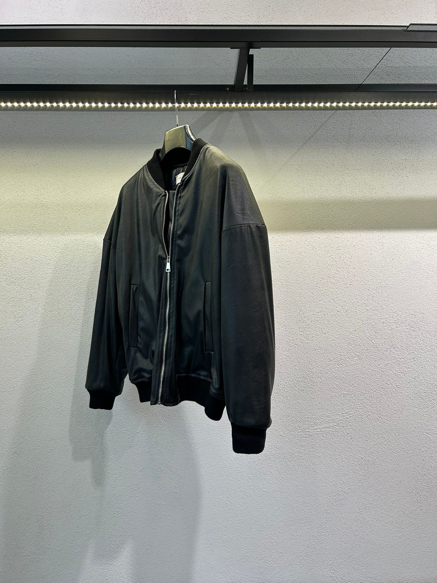 BOMBER IN ECOPELLE OVERSIZE - 1529