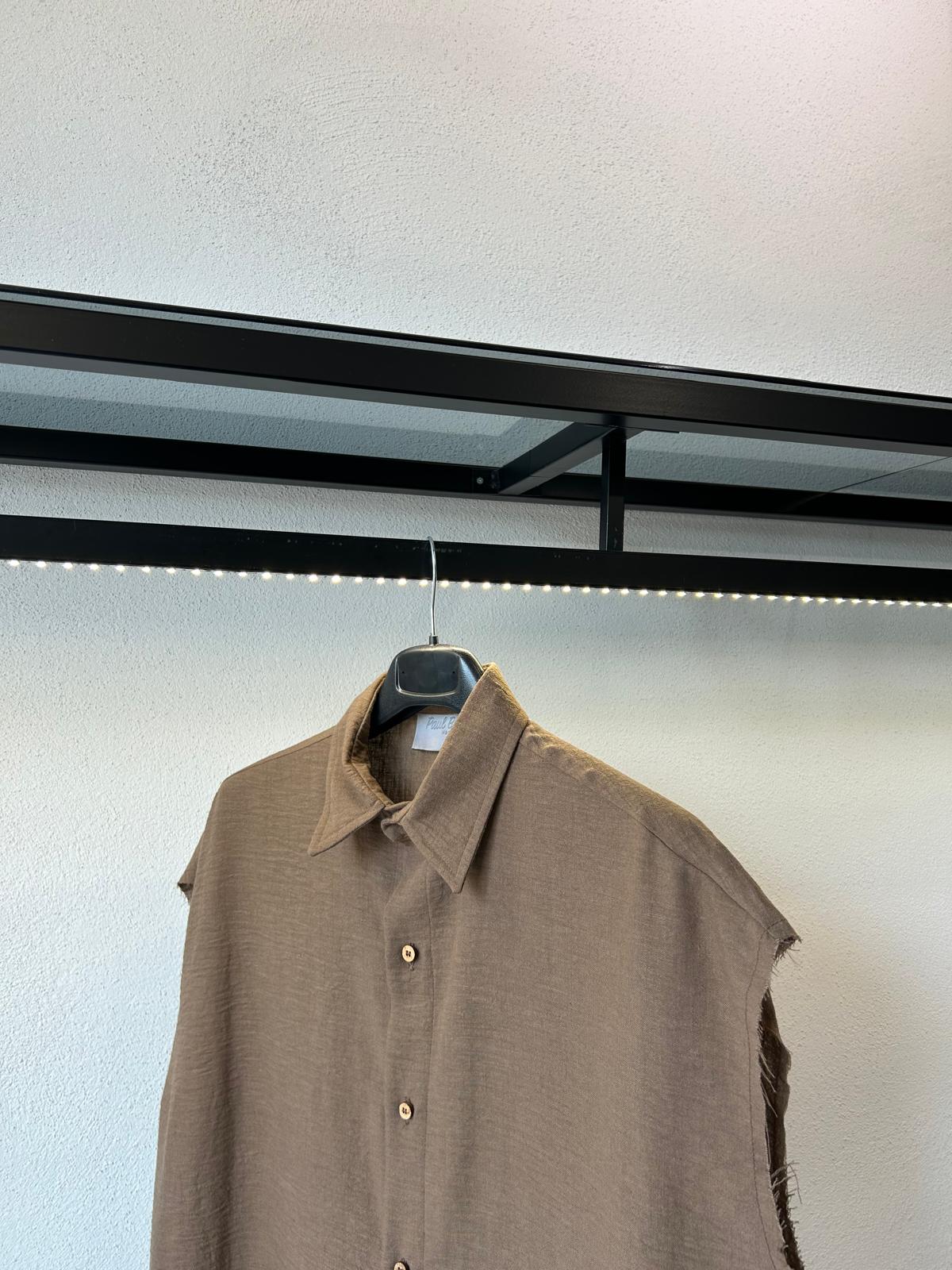 CAMICIA LYCO IN MISTO LINO - 1412