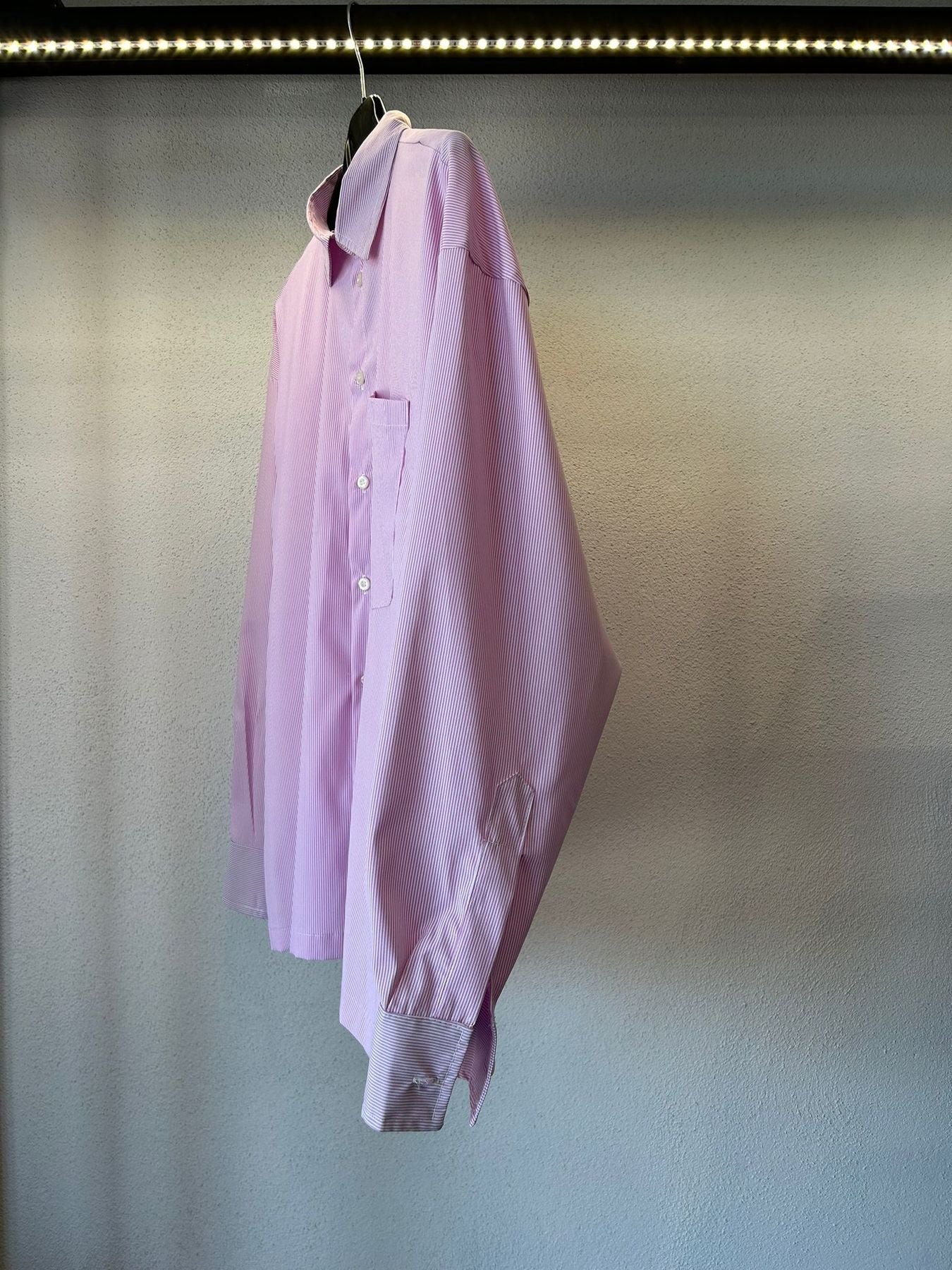 CAMICIA OVERSIZE IN COTONE RIGATA - 1094