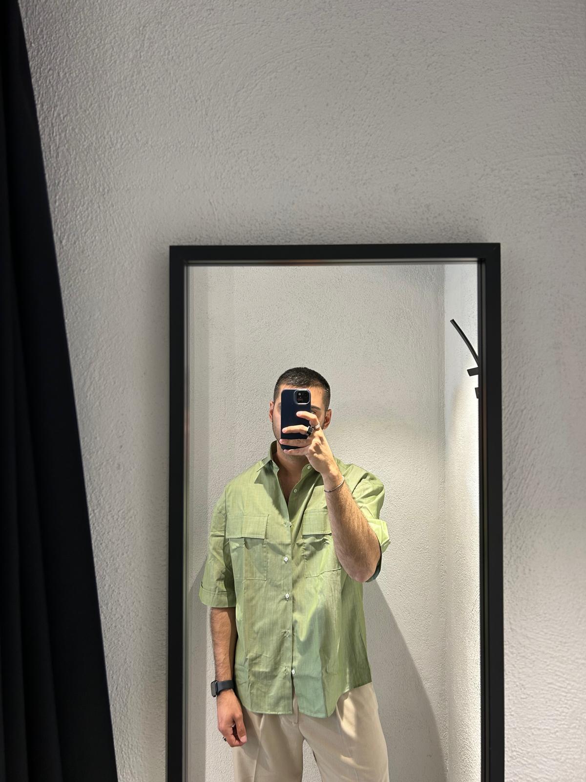 CAMICIA CILENTO IN COTONE LEGGERO - 1395