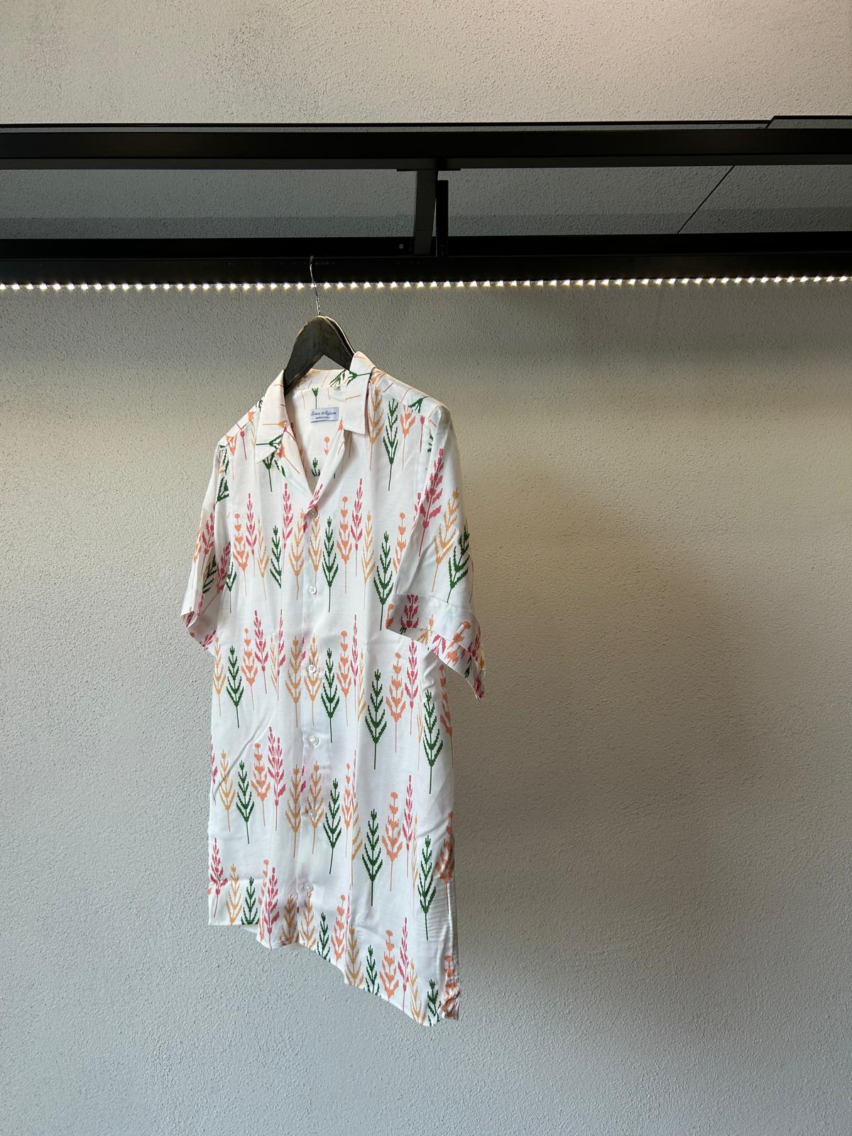 CAMICIA FANTASIA M/M IN VISCOSA - 1418