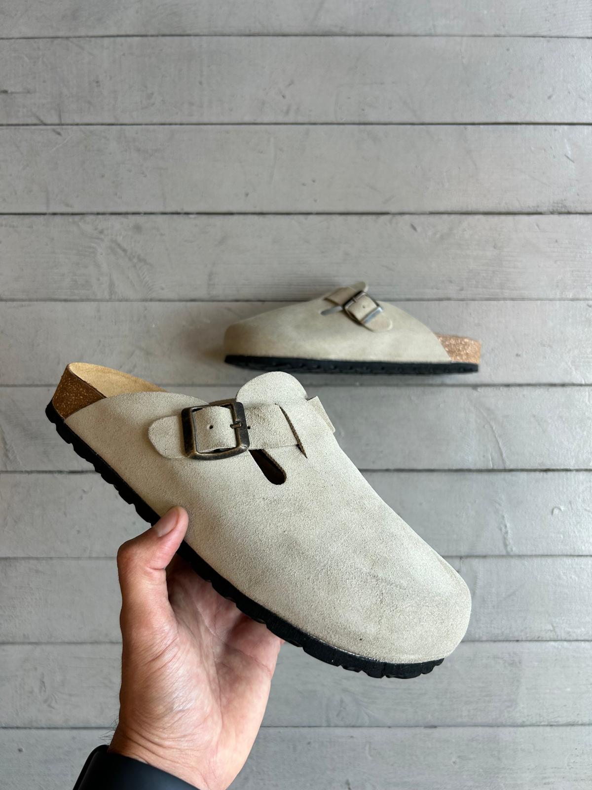SABOT IN CAMOSCIO FONDO SUGHERO - 1430