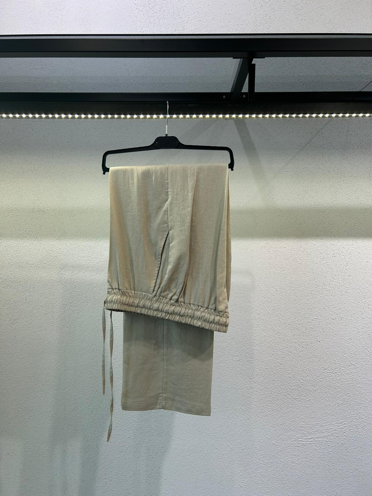 PANTALACCIO ORIA IN MISTO LINO - 1438