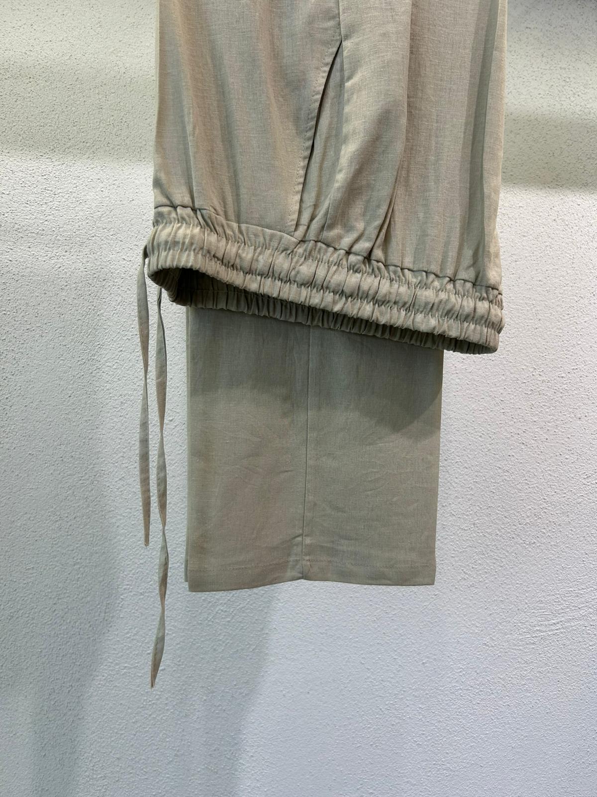 PANTALACCIO ORIA IN MISTO LINO - 1438