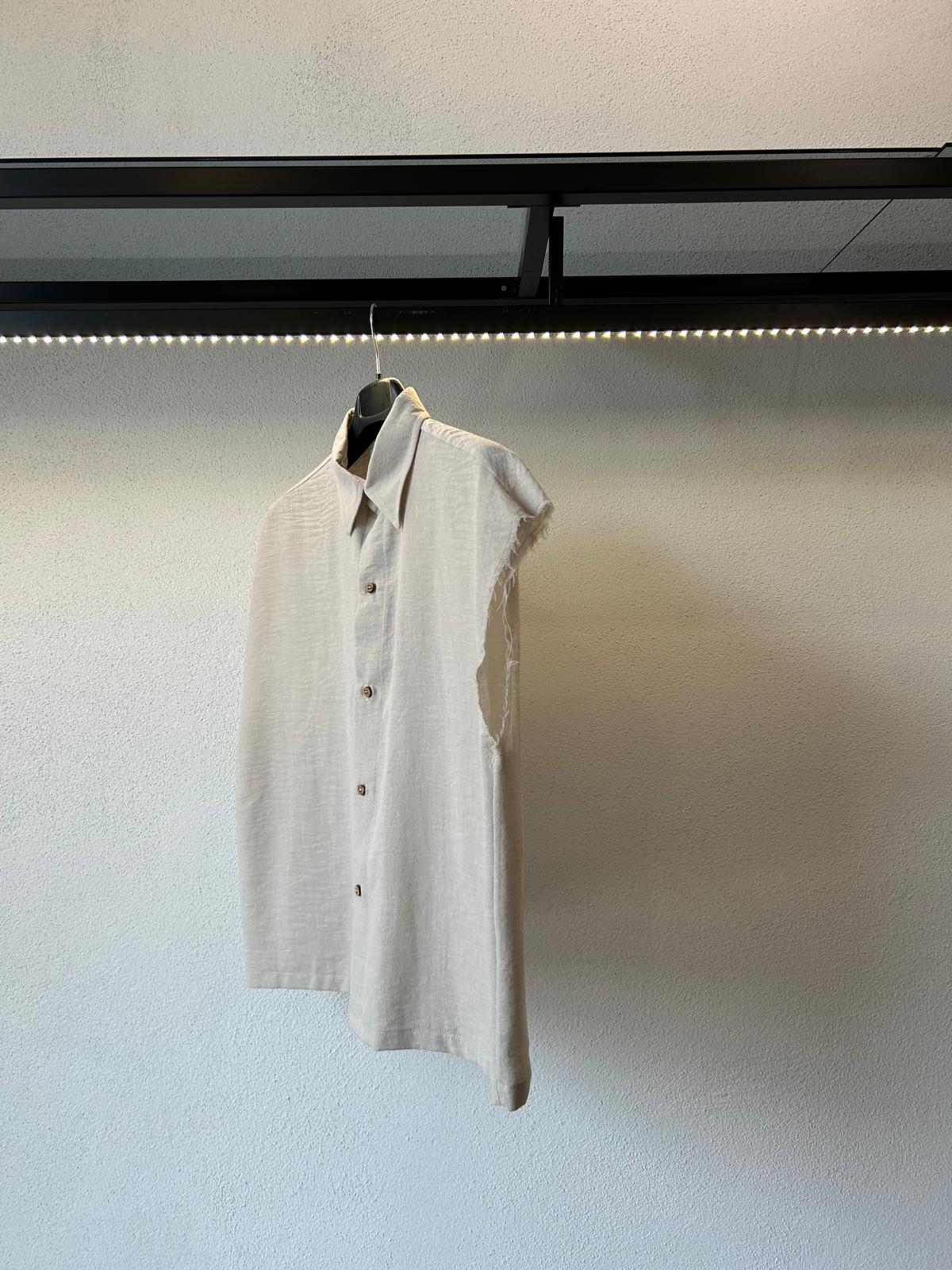 CAMICIA LYCO IN MISTO LINO - 1412