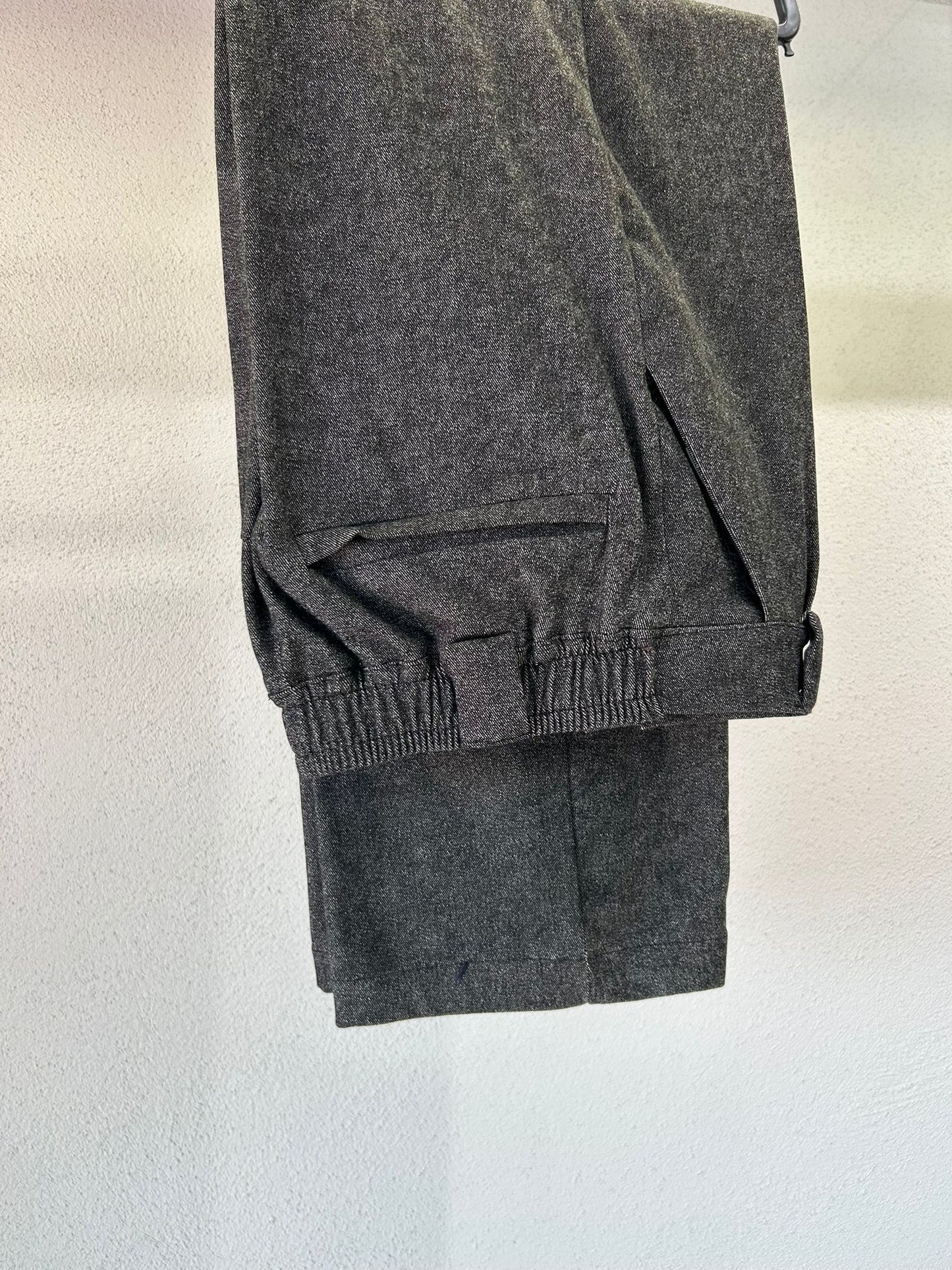 PANTALONE FLANNEL FONDO AMPIO - 1580