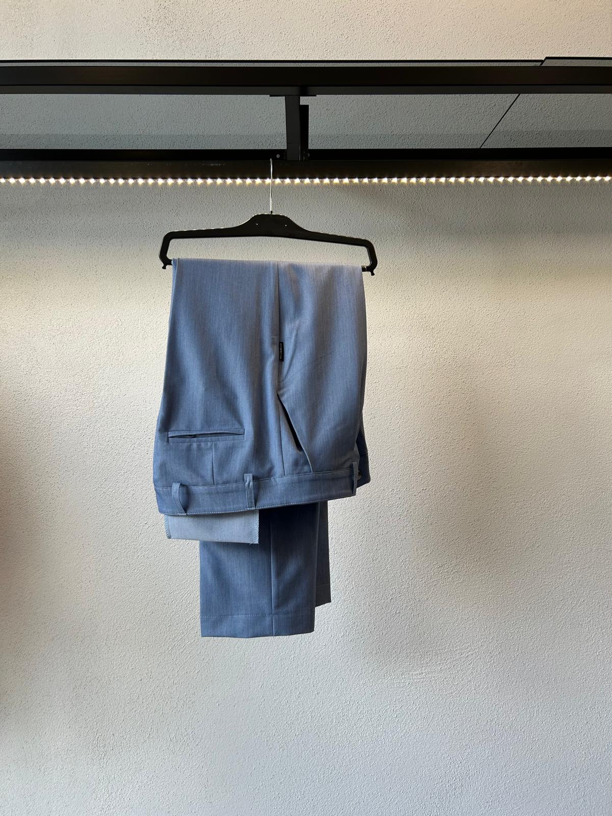 PANTALONE CHAMBRAY FONDO COMODO - 1365