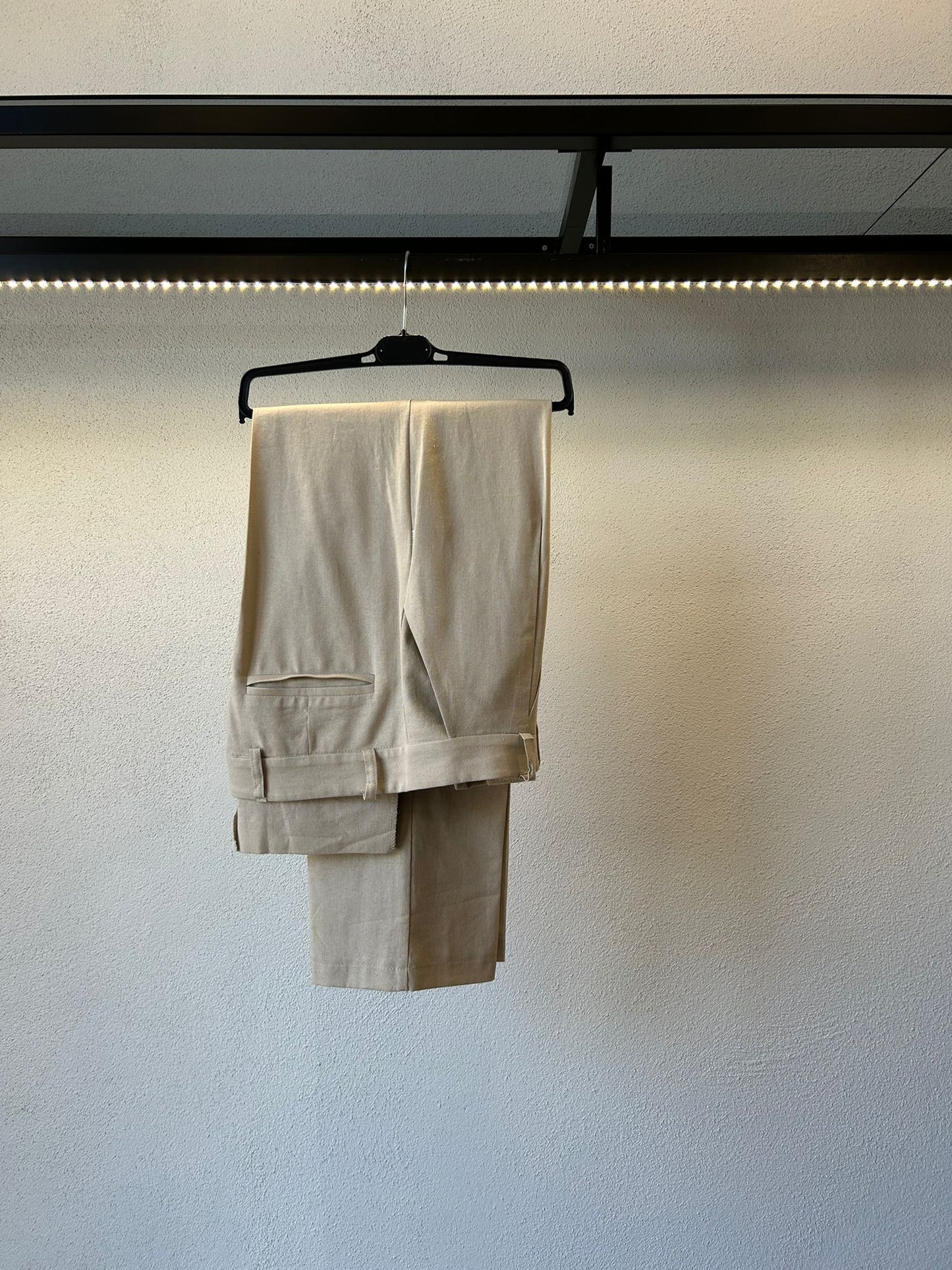 PANTALONE KIMONO IN MISTO LINO - 1384