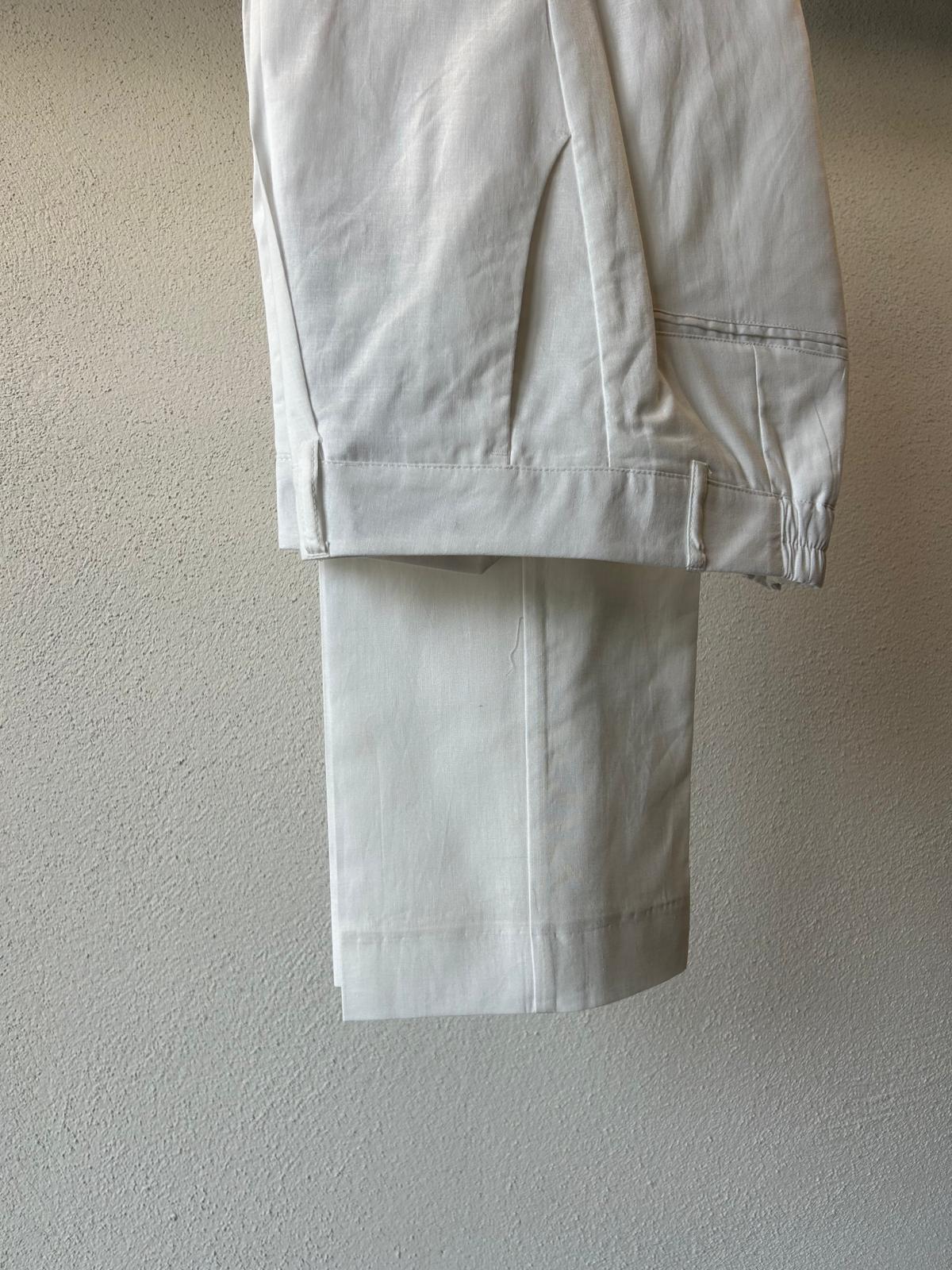 PANTALONE JAKER IN LINO - 1421