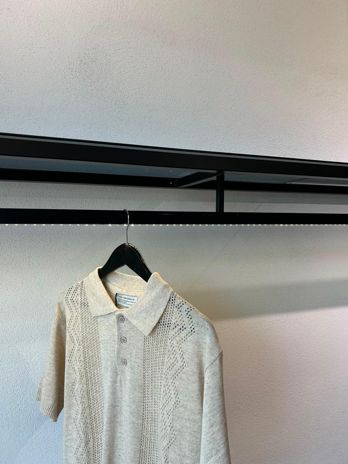 POLO IN FILO TRAMATA CROP FIT - 1708