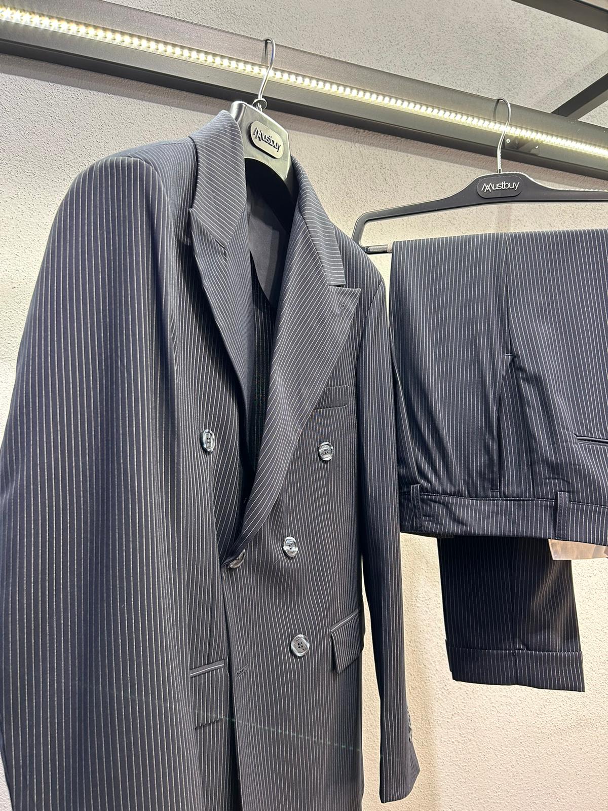 ABITO CLASSICO RIGA STRETTA CON PANTALONE TICINO - 1074