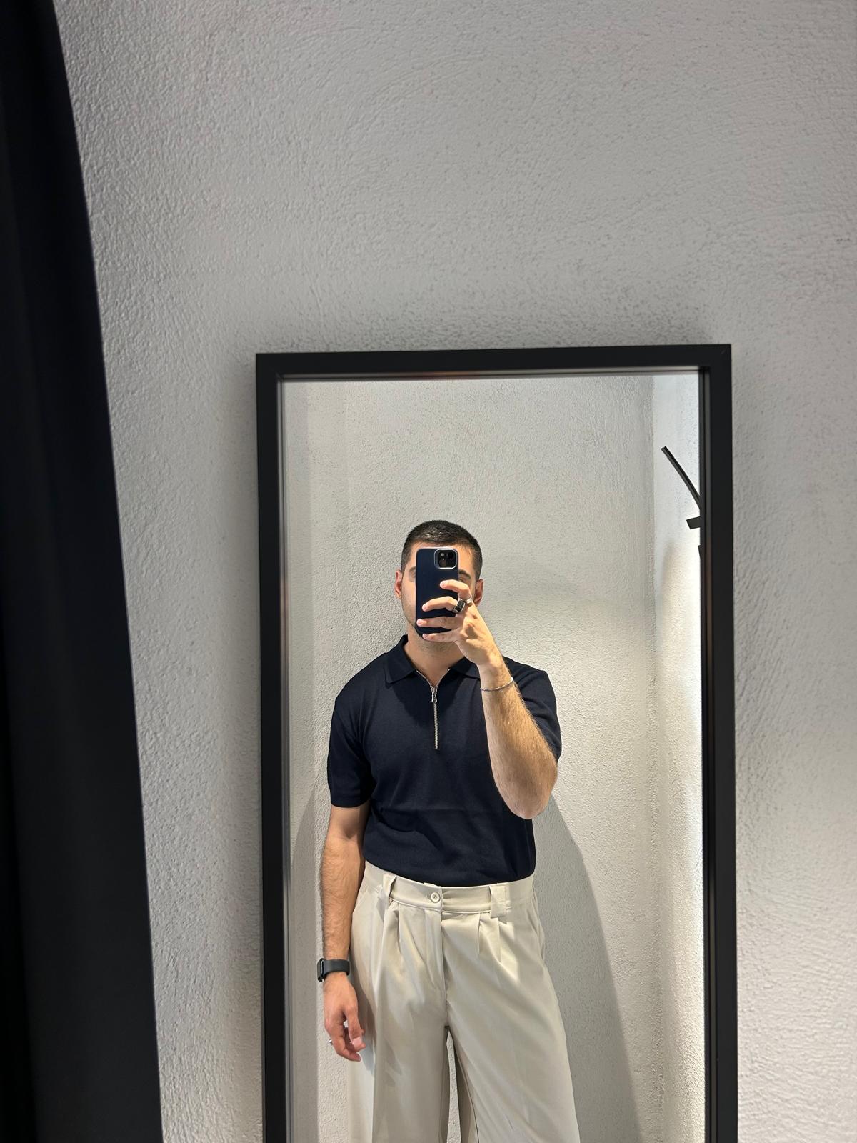 POLO REGULAR CON ZIP - 1366