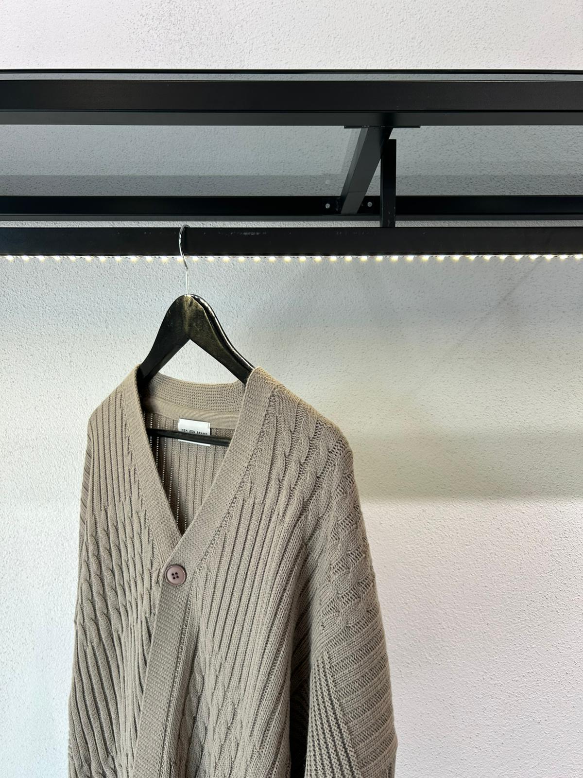 CARDIGAN OVERSIZE DUE BOTTONI - 1514