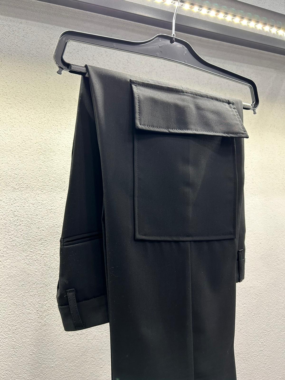 PANTALONE CARGO CON FONDO COMODO - 1057