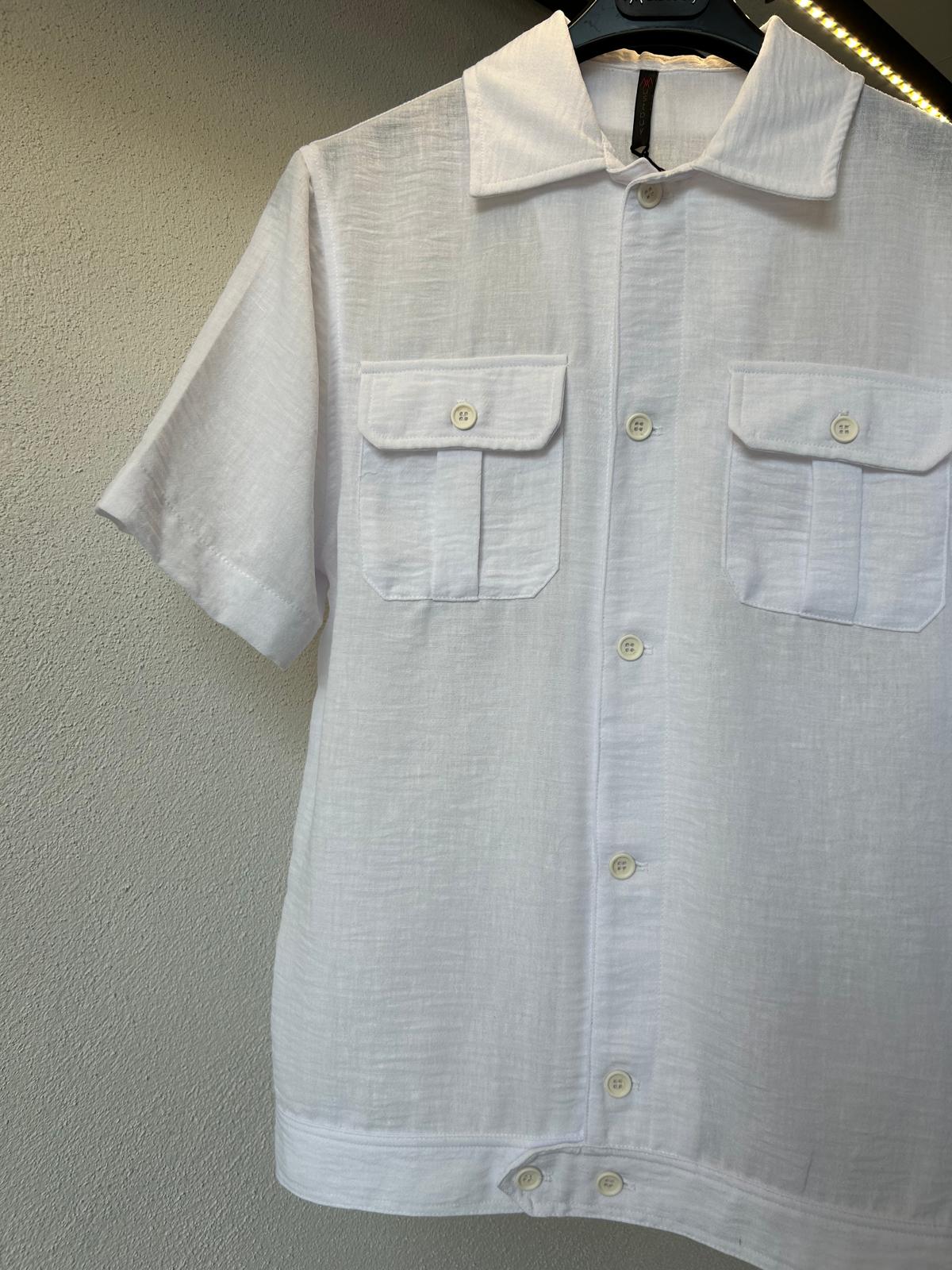 CAMICIA POSITANO M/M DA COMPLETO - 1433