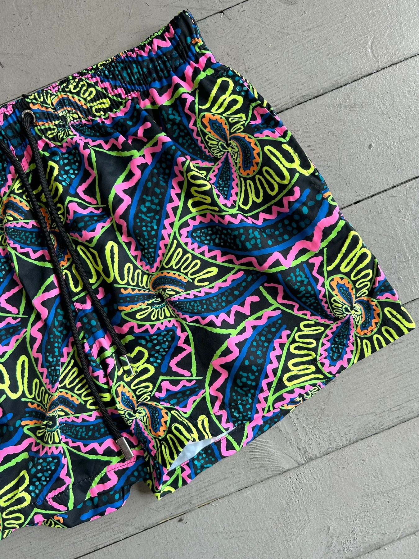 COSTUME DA BAGNO FANTASIA ASTRATTO FLUO - 1145
