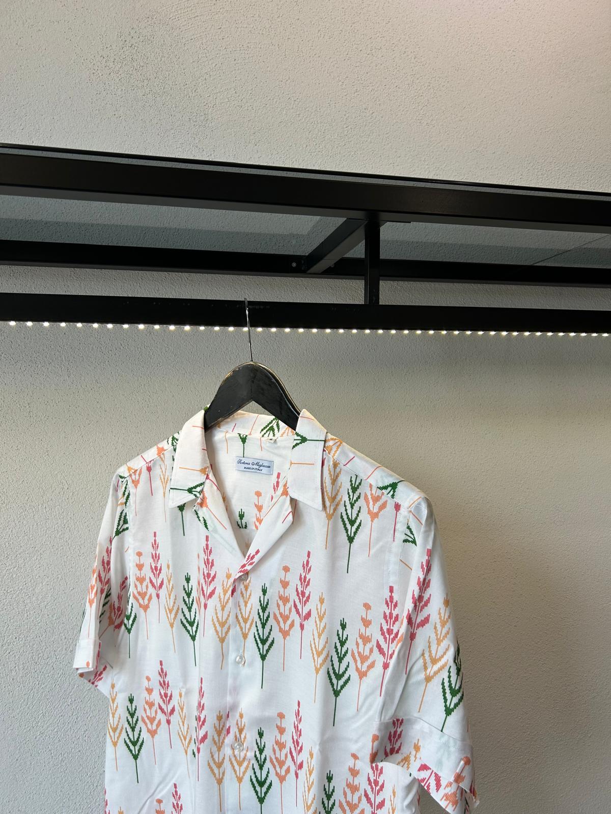 CAMICIA FANTASIA M/M IN VISCOSA - 1418