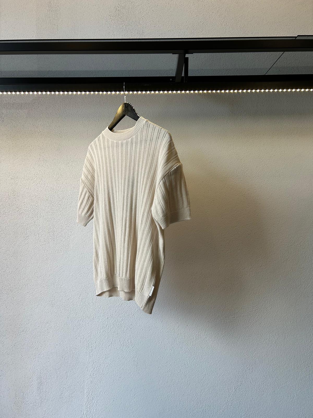 MAGLIA GIROCOLLO IN FILO A COSTE - 1358