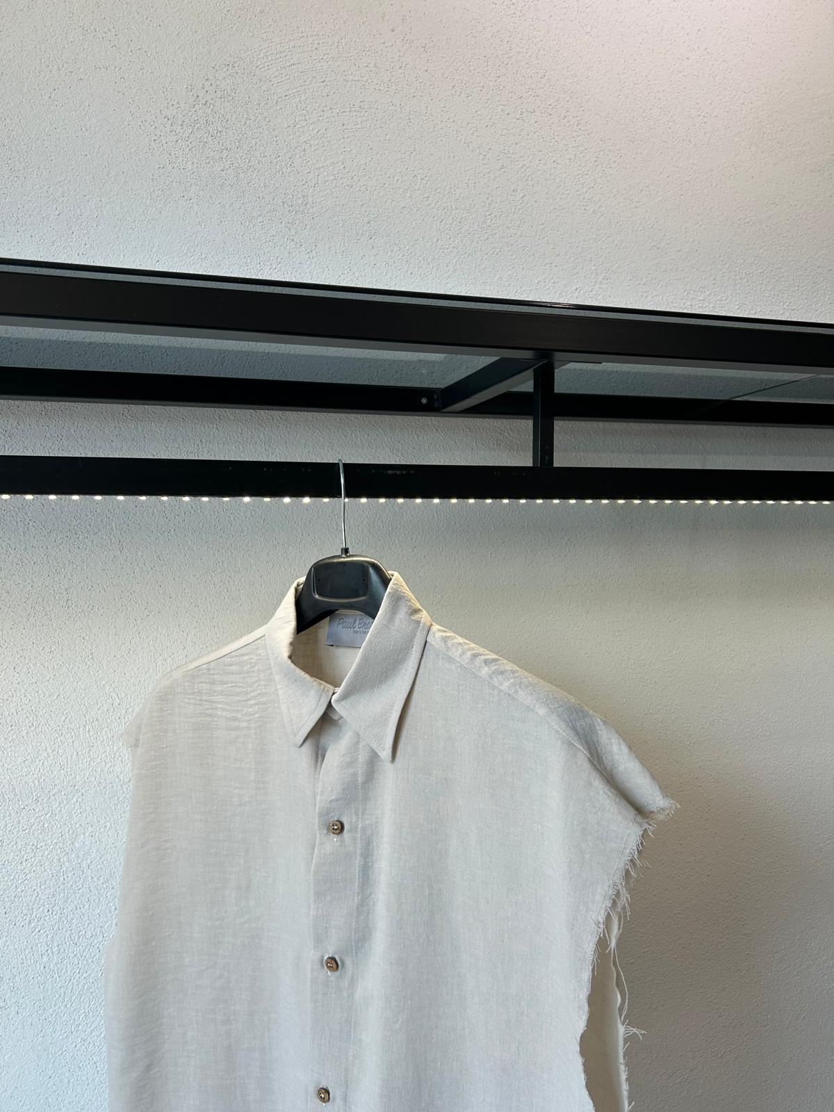 CAMICIA LYCO IN MISTO LINO - 1412