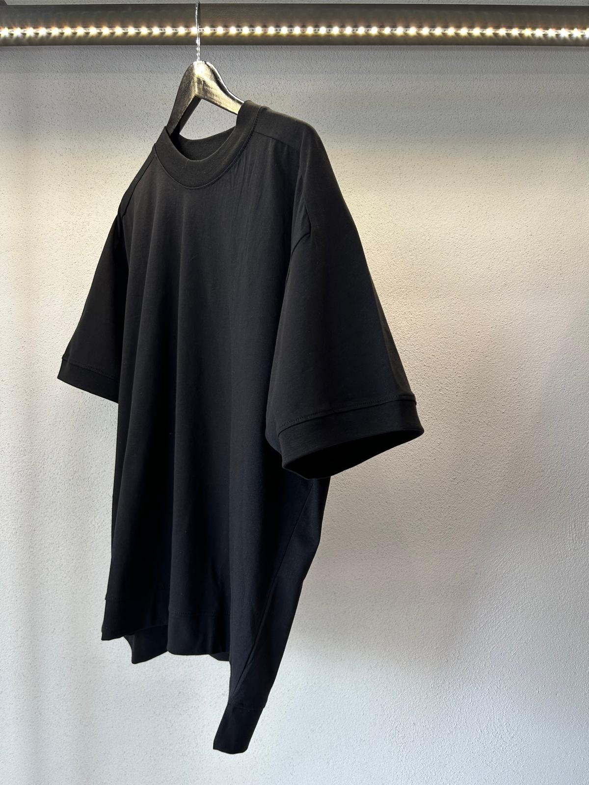 T SHIRT COLLO STRETTO CON SPACCHETTI - 1104