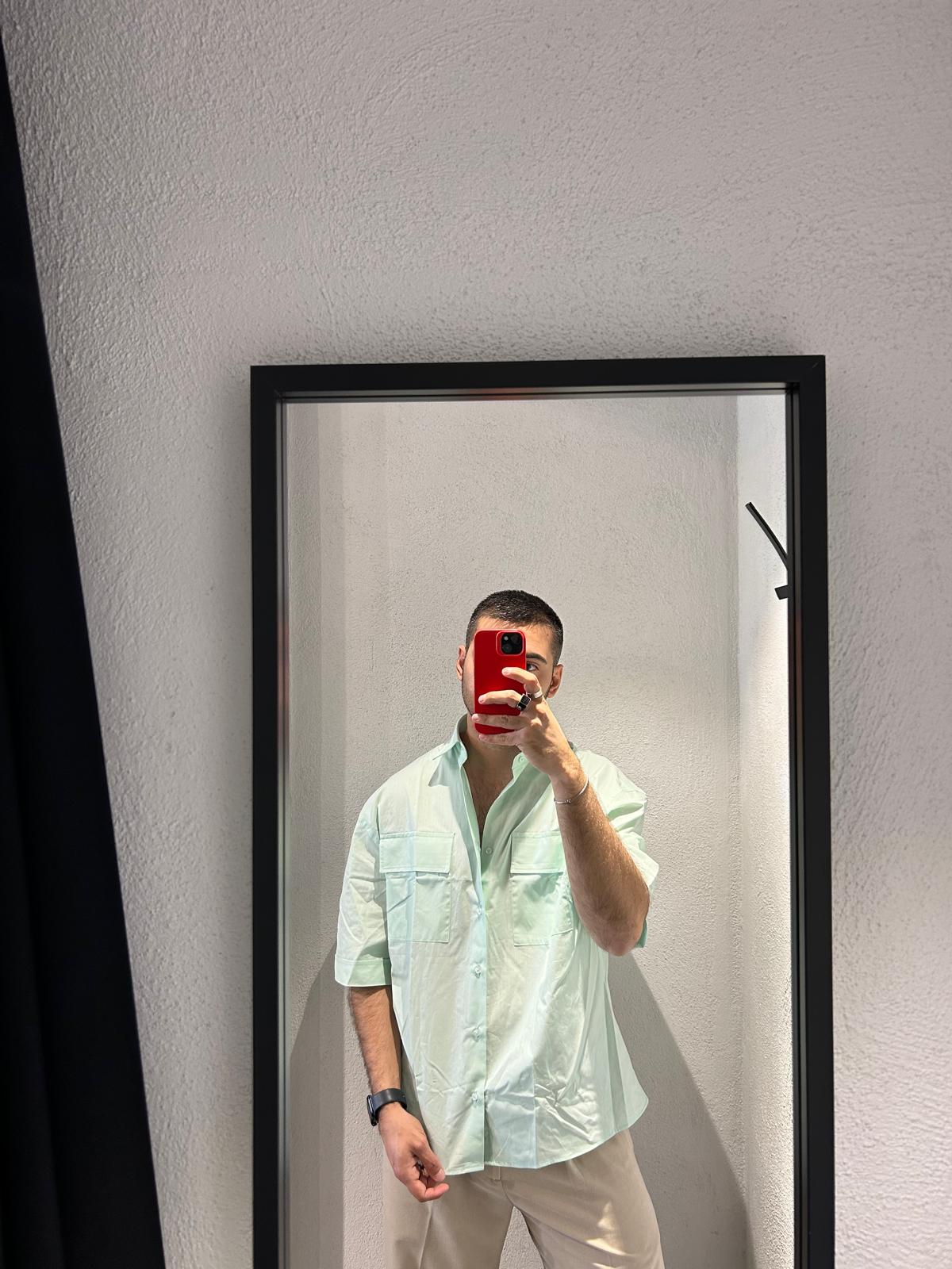 CAMICIA CILENTO IN COTONE LEGGERO - 1395