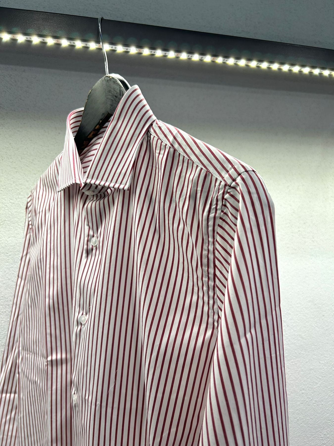 CAMICIA IN COTONE A RIGHE - 1060