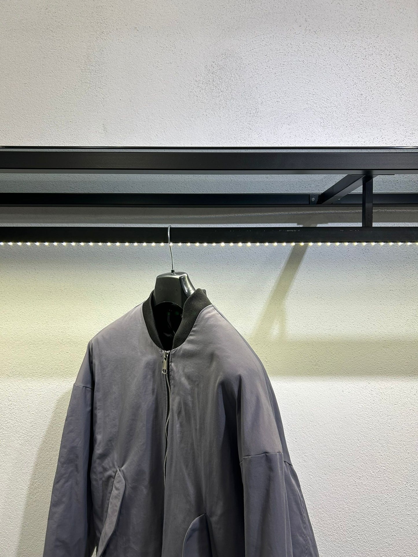 BOMBER ASPHALT TRAPUNTATO - 1280
