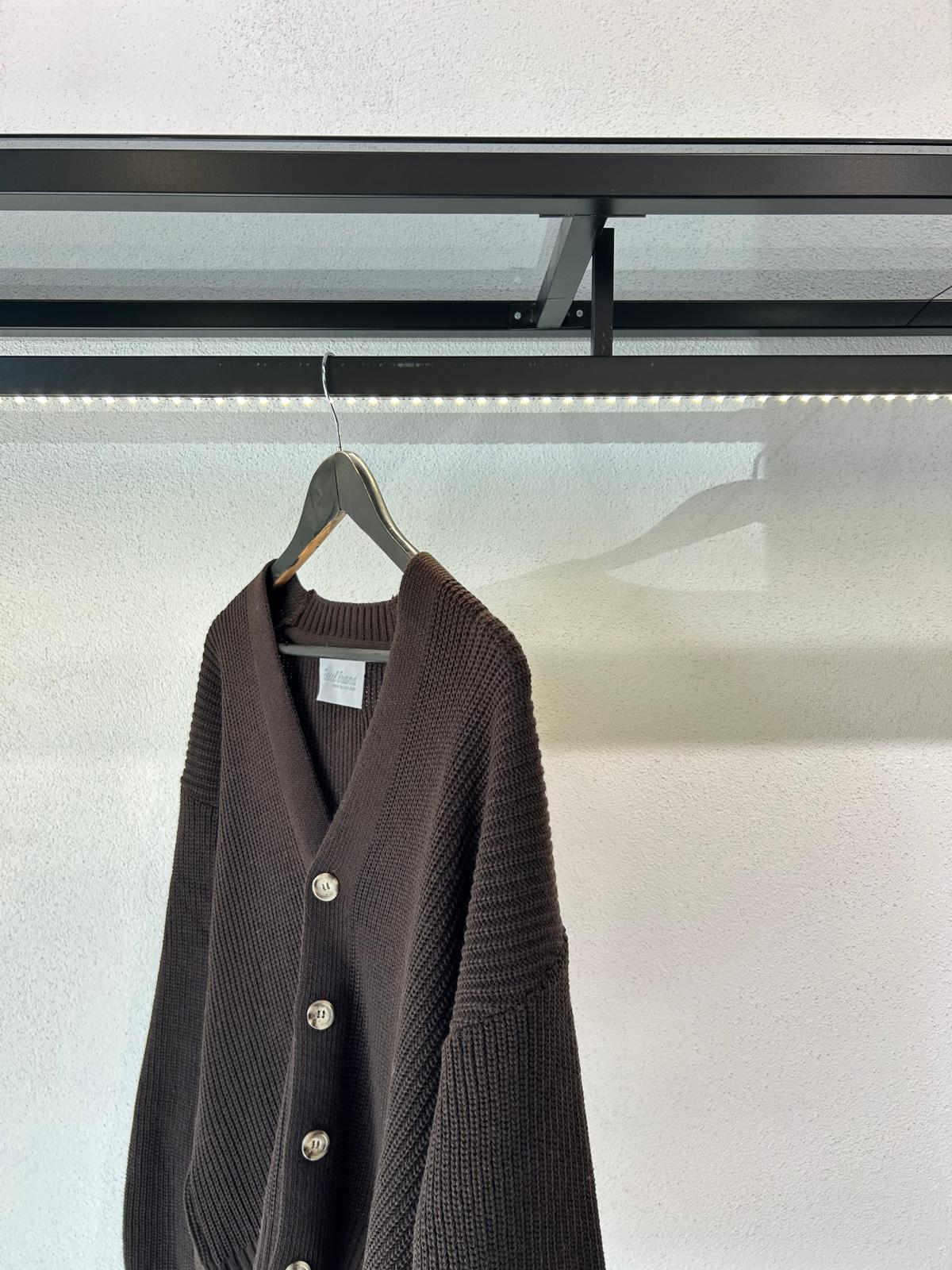 CARDIGAN CROPPED CON BOTTONI - 1551