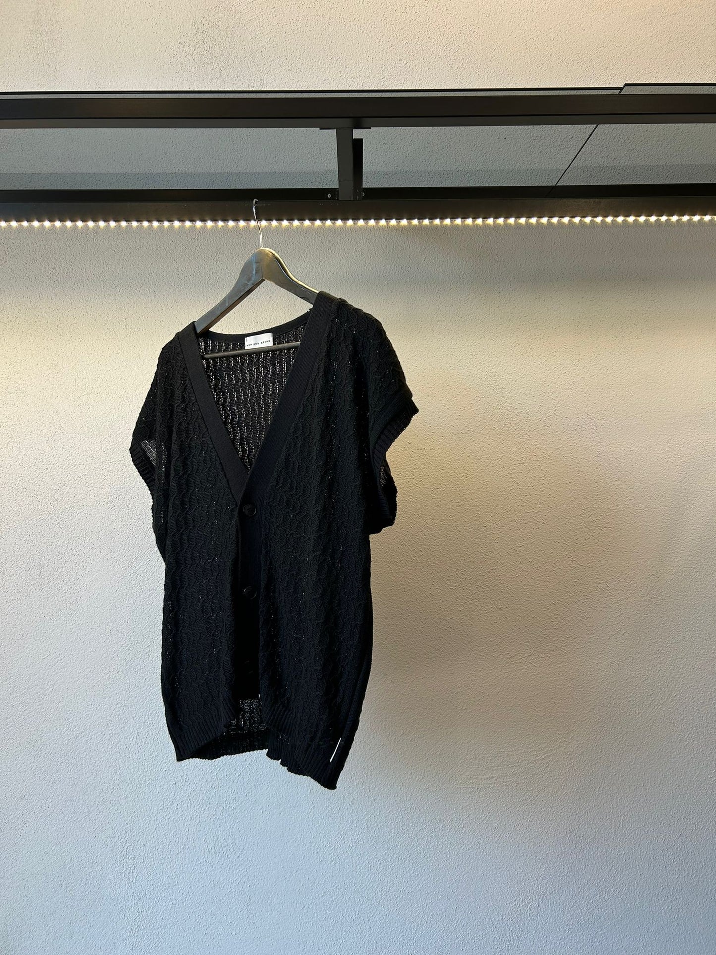 CARDIGAN SMANICATO IN FILO - 1396