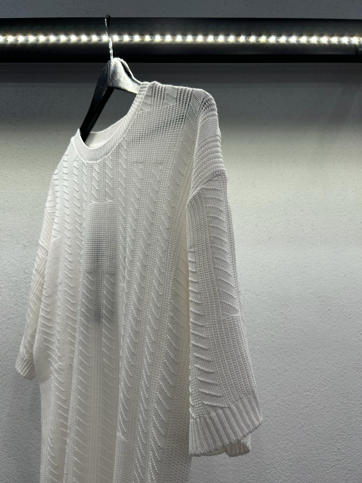 MAGLIA IN FILO GIROCOLLO M/M - 1055