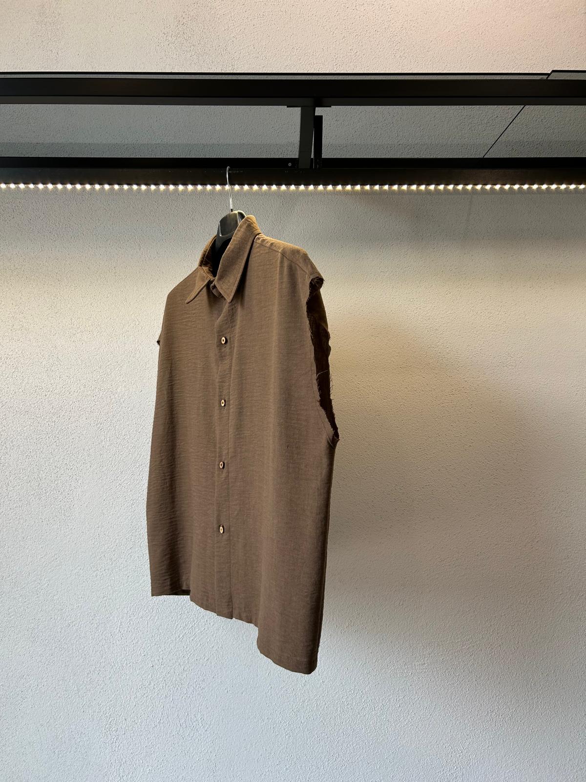 CAMICIA LYCO IN MISTO LINO - 1412