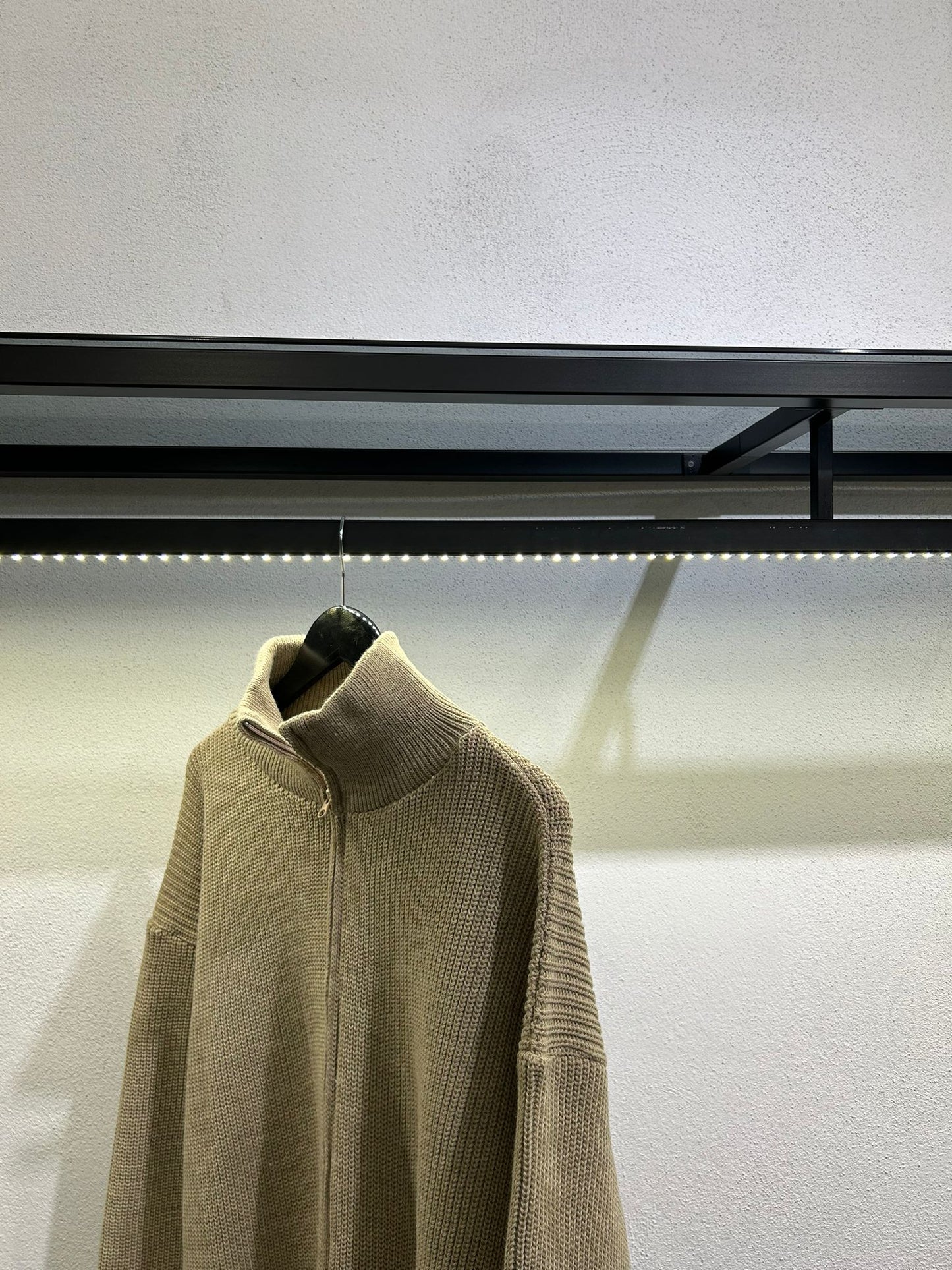 LUPETTO FULL ZIP IN MISTO LANA - 1273