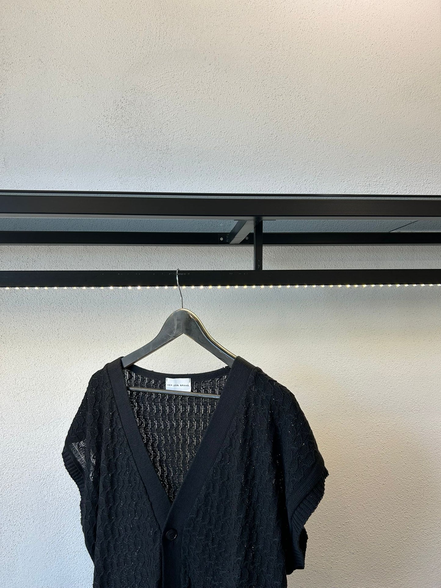 CARDIGAN SMANICATO IN FILO - 1396