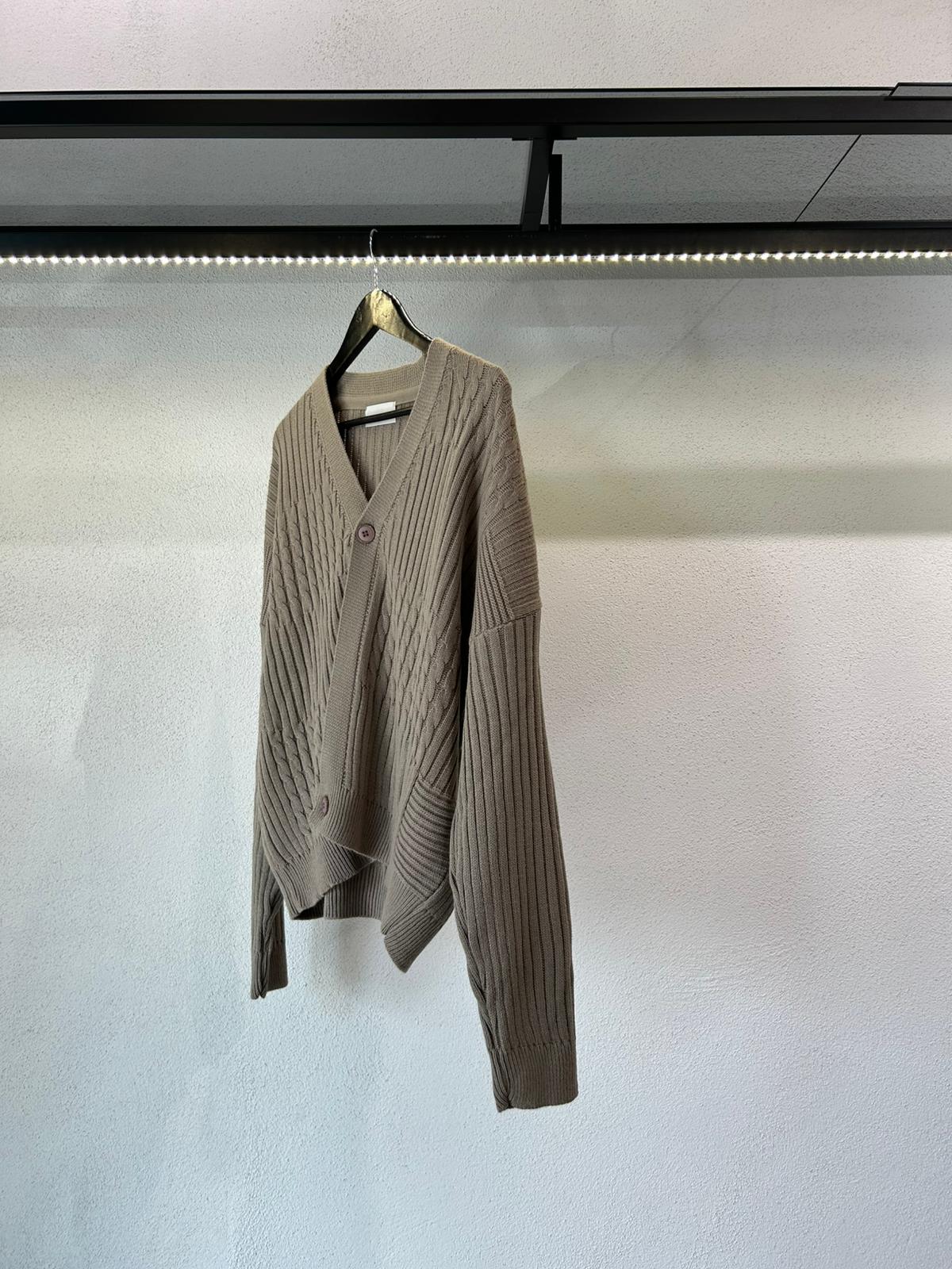 CARDIGAN OVERSIZE DUE BOTTONI - 1514