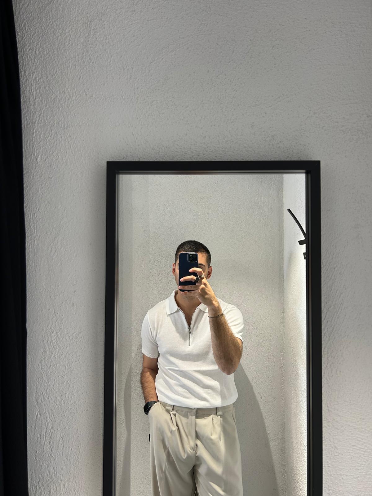 POLO REGULAR CON ZIP - 1366