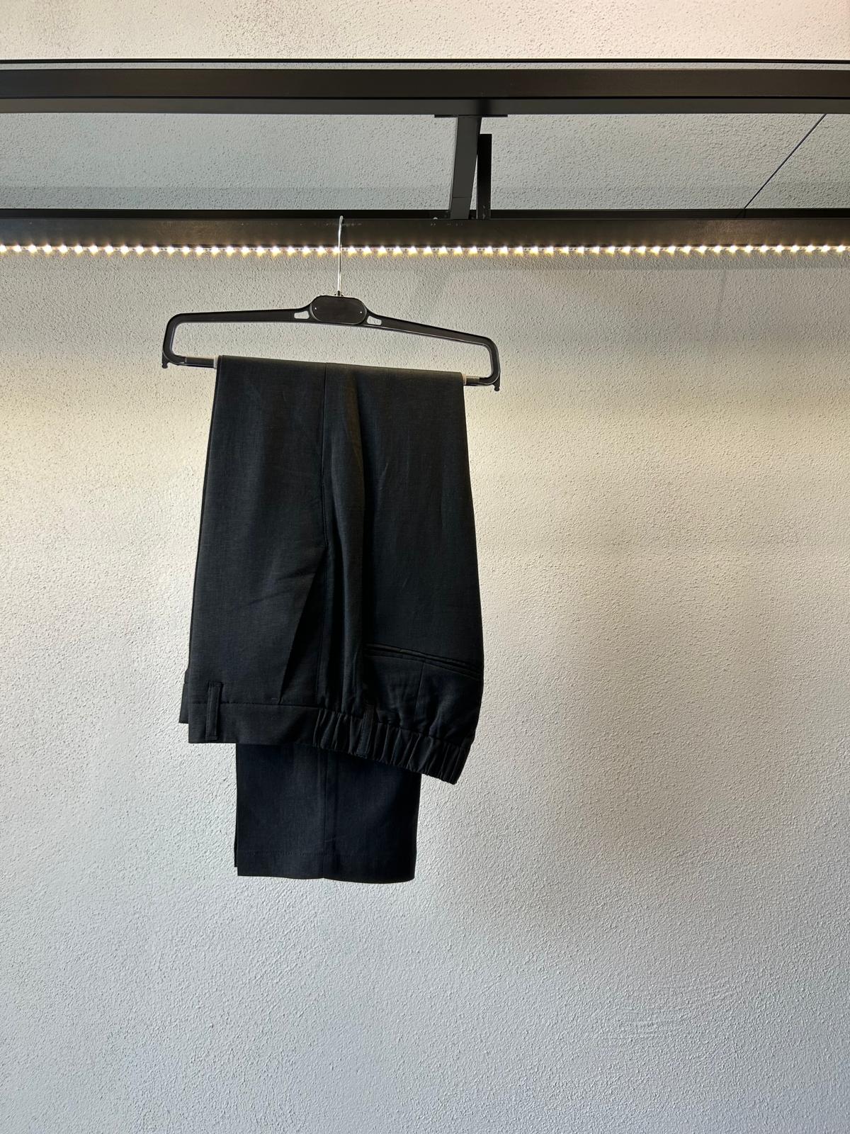 PANTALONE HALF MISTO LINO - 1354