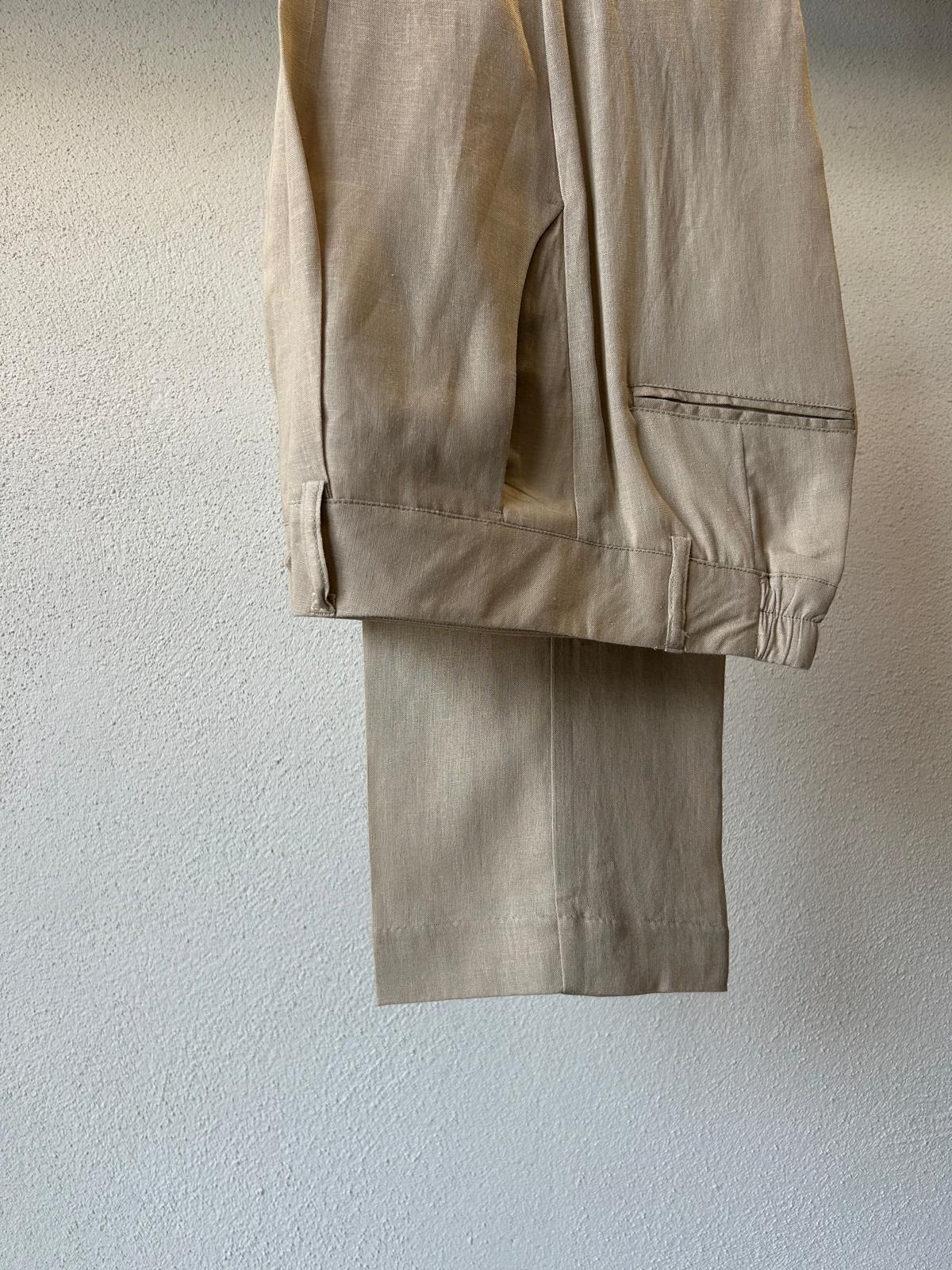 PANTALONE JAKER IN LINO - 1421