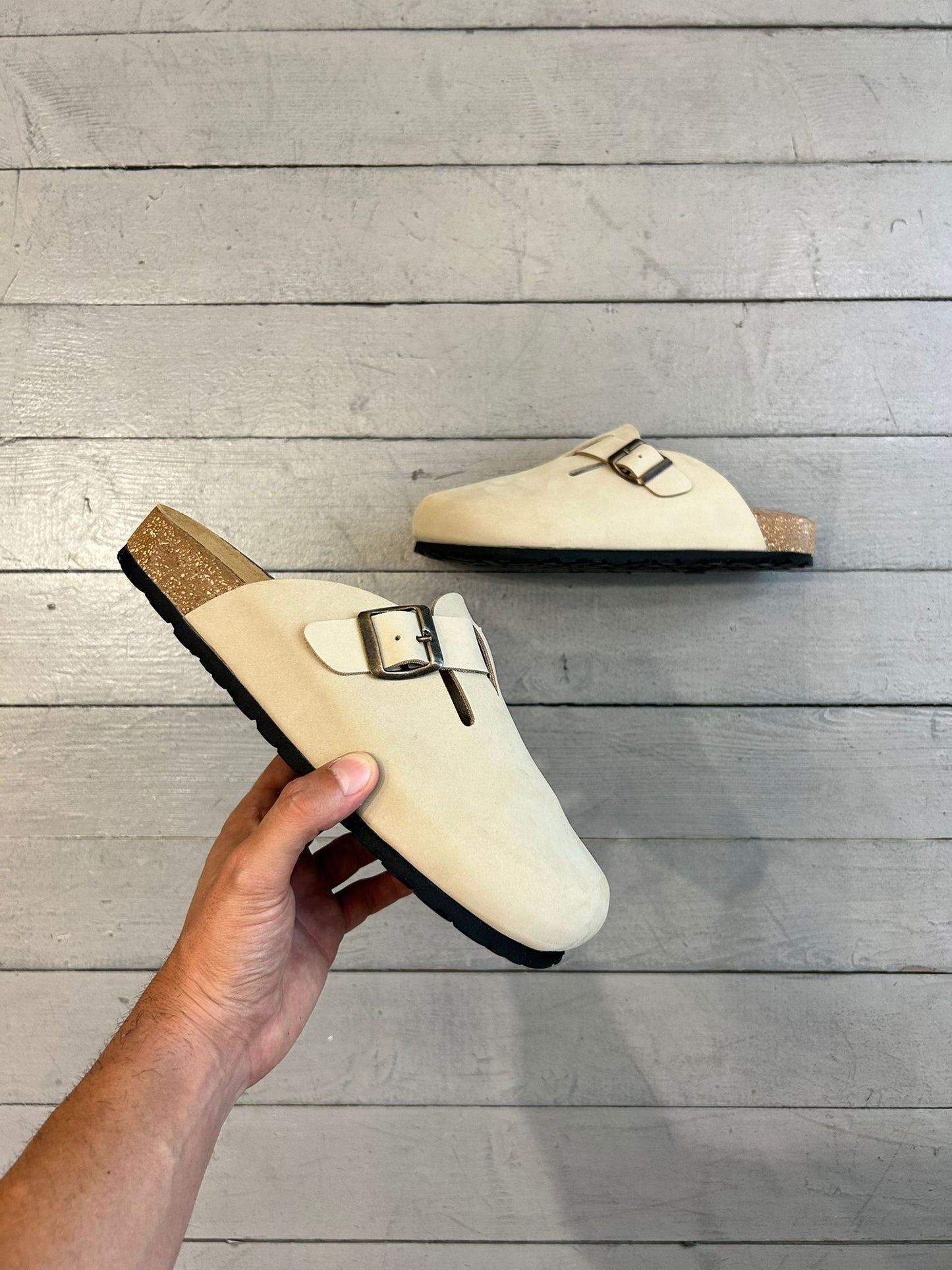 SABOT IN NABUK FONDO SUGHERO - 1410