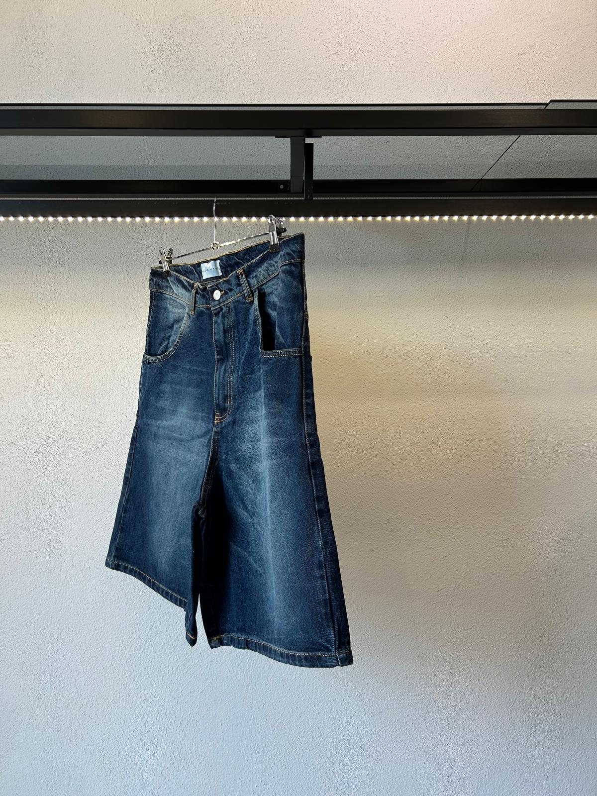 SHORT TRAVIS IN DENIM - 1405
