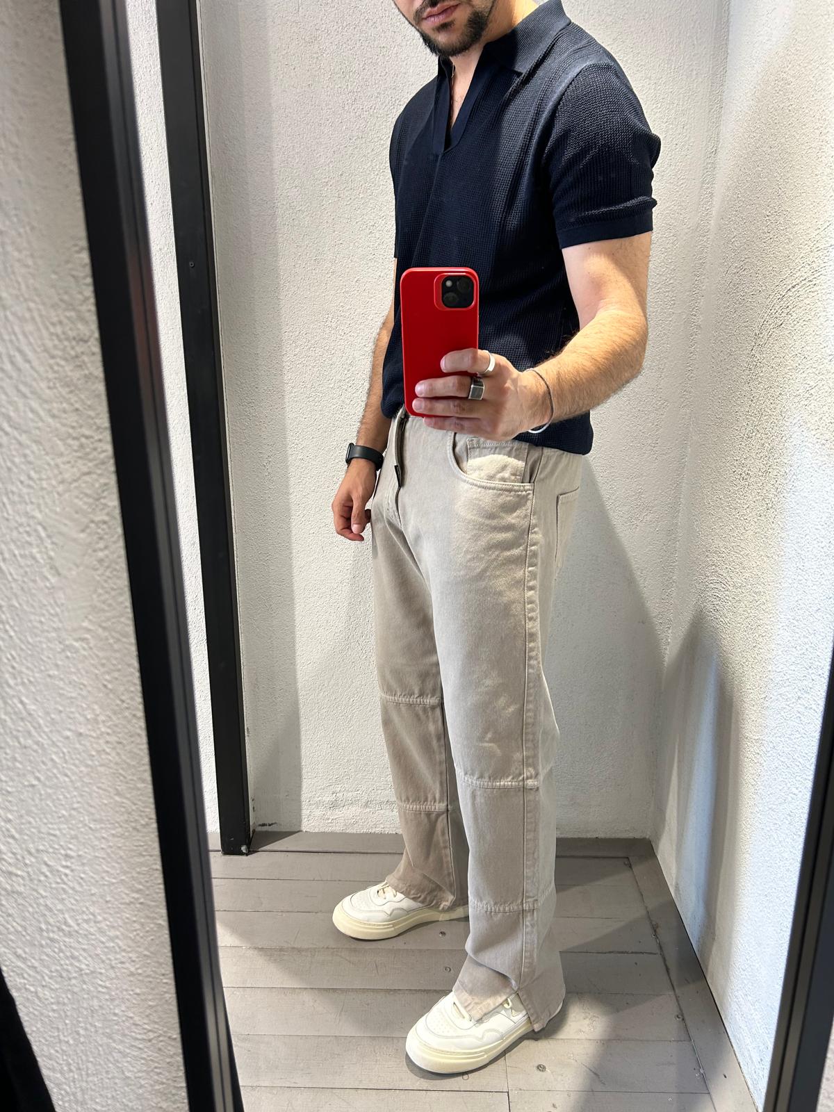 JEANS BULL CARGO CON SPACCHETTI - 1357