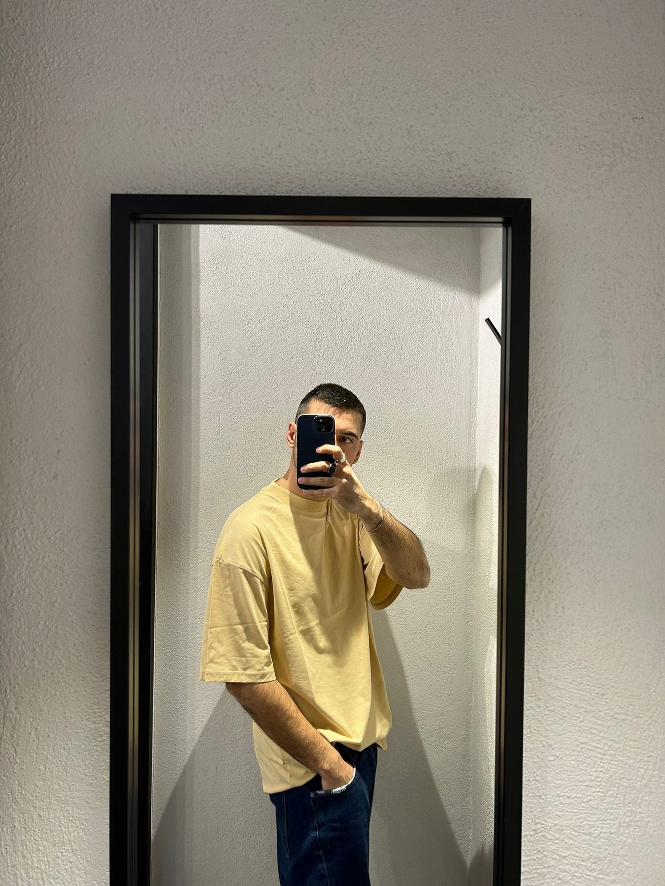 T SHIRT OVERSIZE COLLO STRETTO - 1035