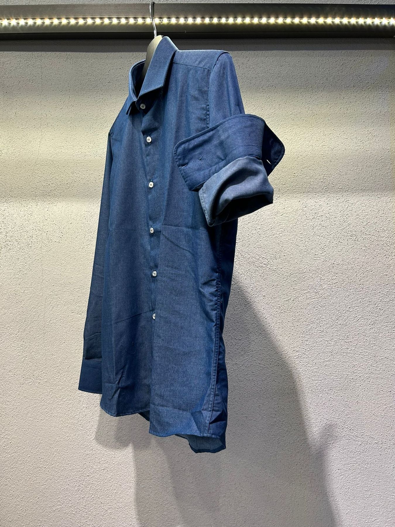 CAMICIA EFFETTO DENIM - 1037
