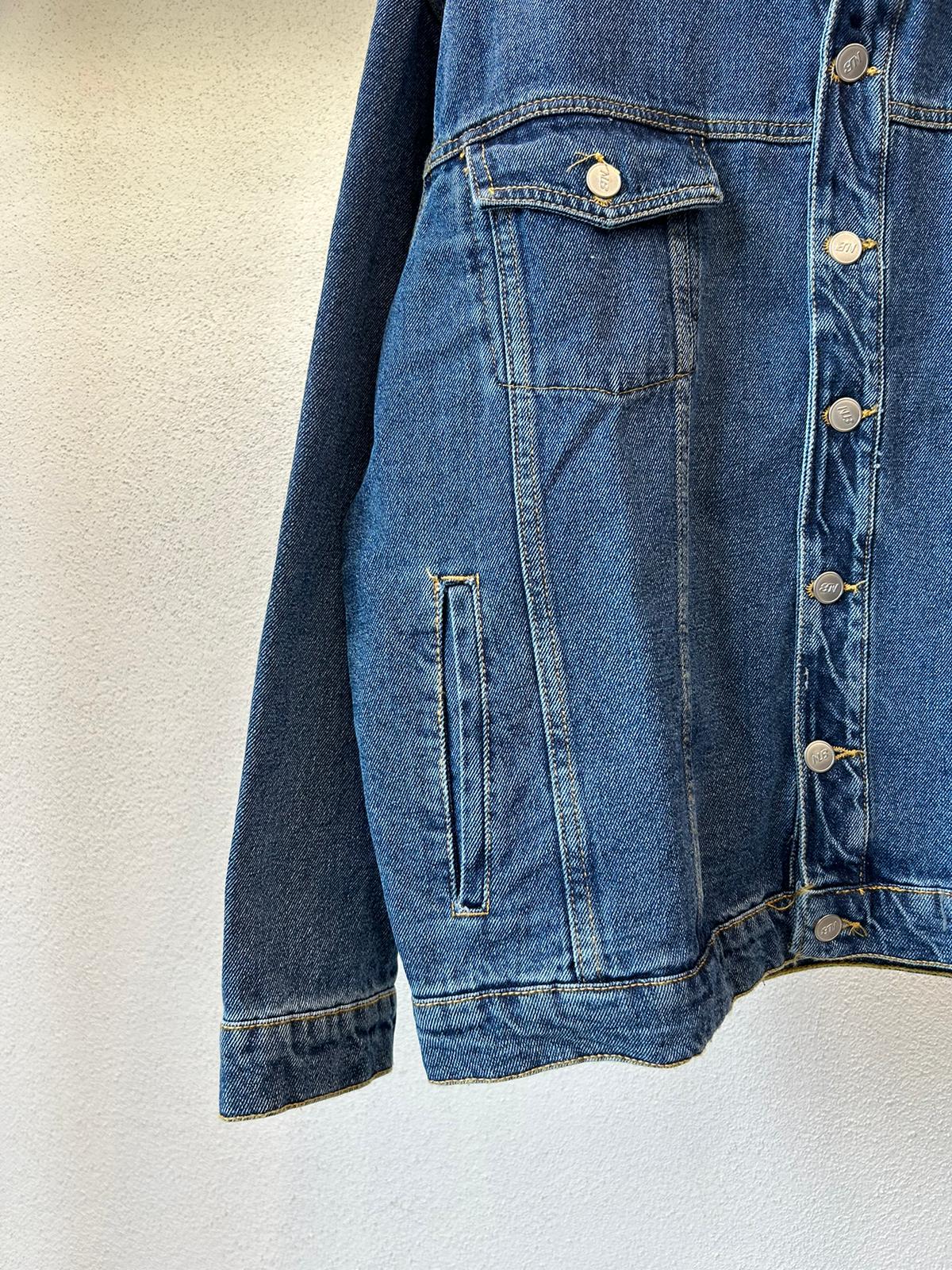 GIACCA CROPPED IN DENIM