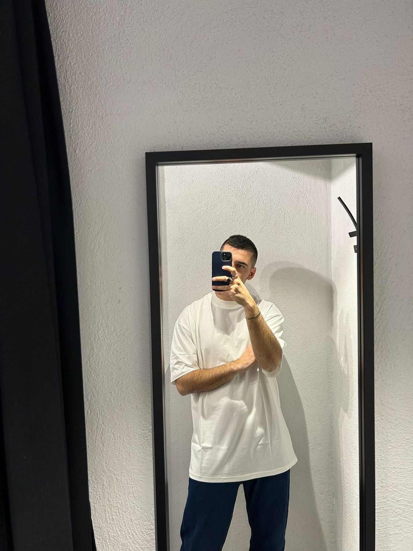 T SHIRT OVERSIZE COLLO STRETTO - 1035