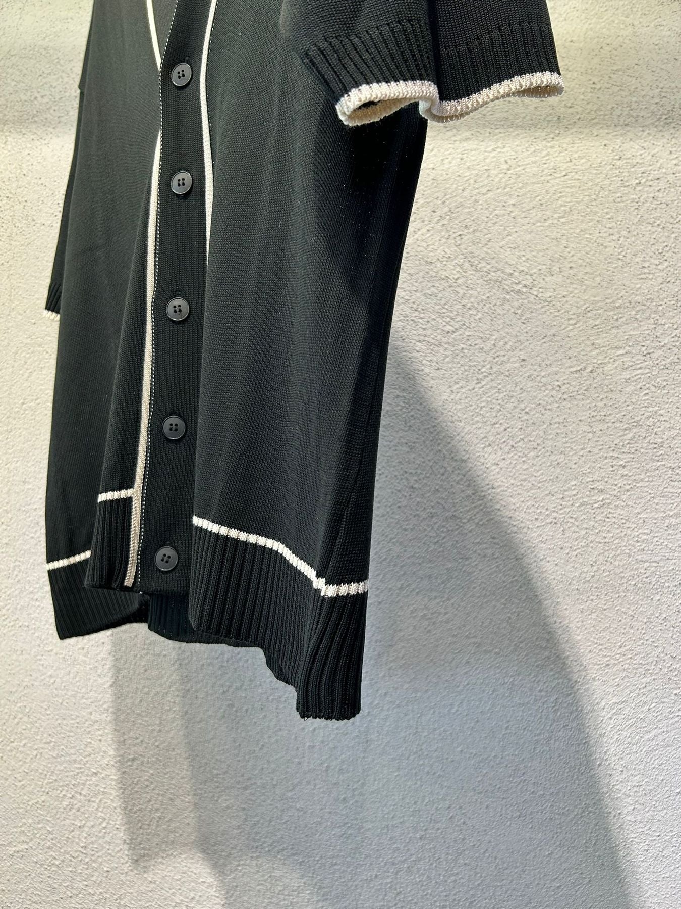 CARDIGAN IN FILO M/M CON PROFILI - 1042