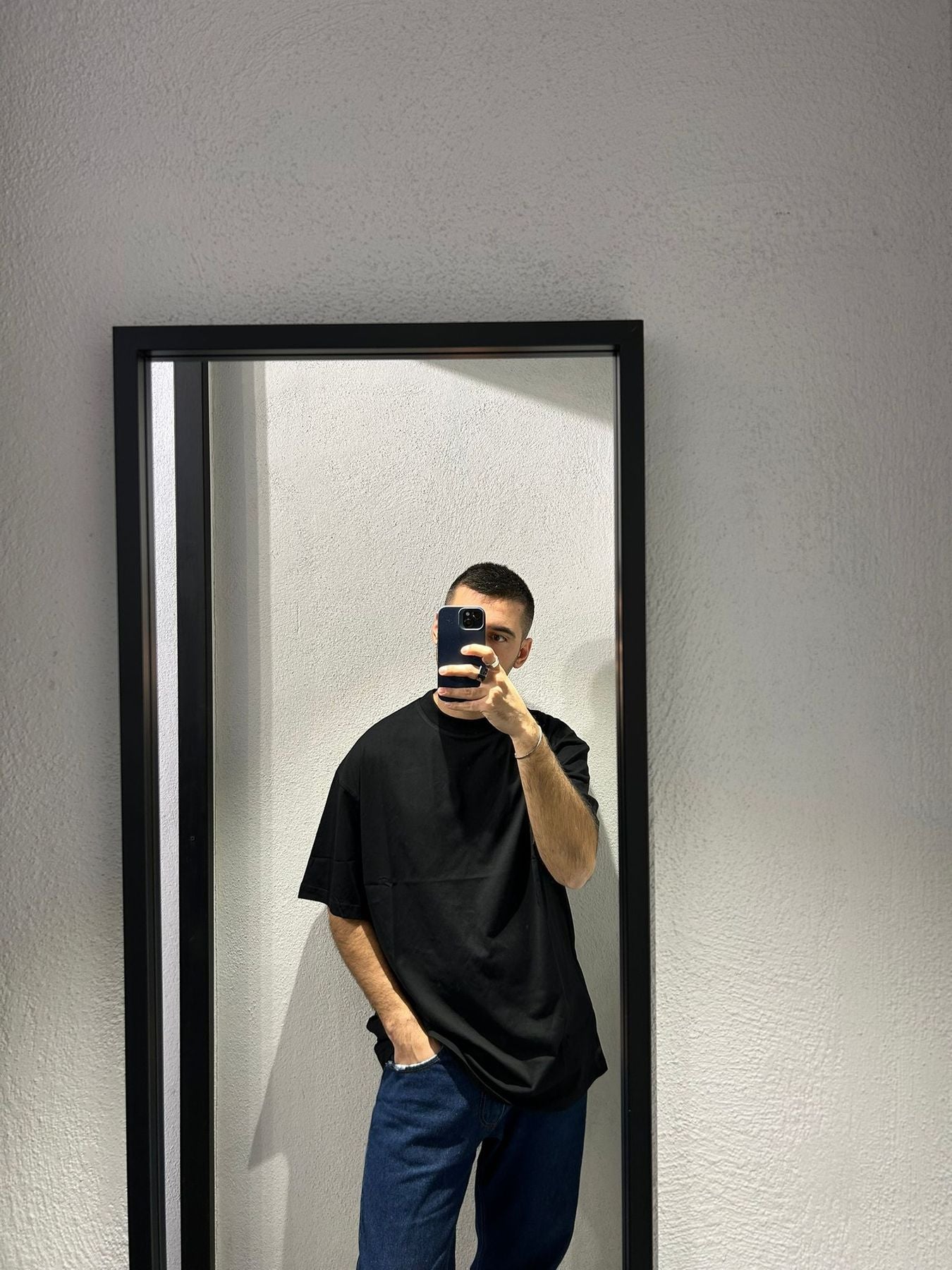 T SHIRT OVERSIZE COLLO STRETTO - 1035