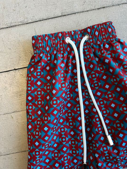 COSTUME DA BAGNO FANTASIA ROMBI - 1682